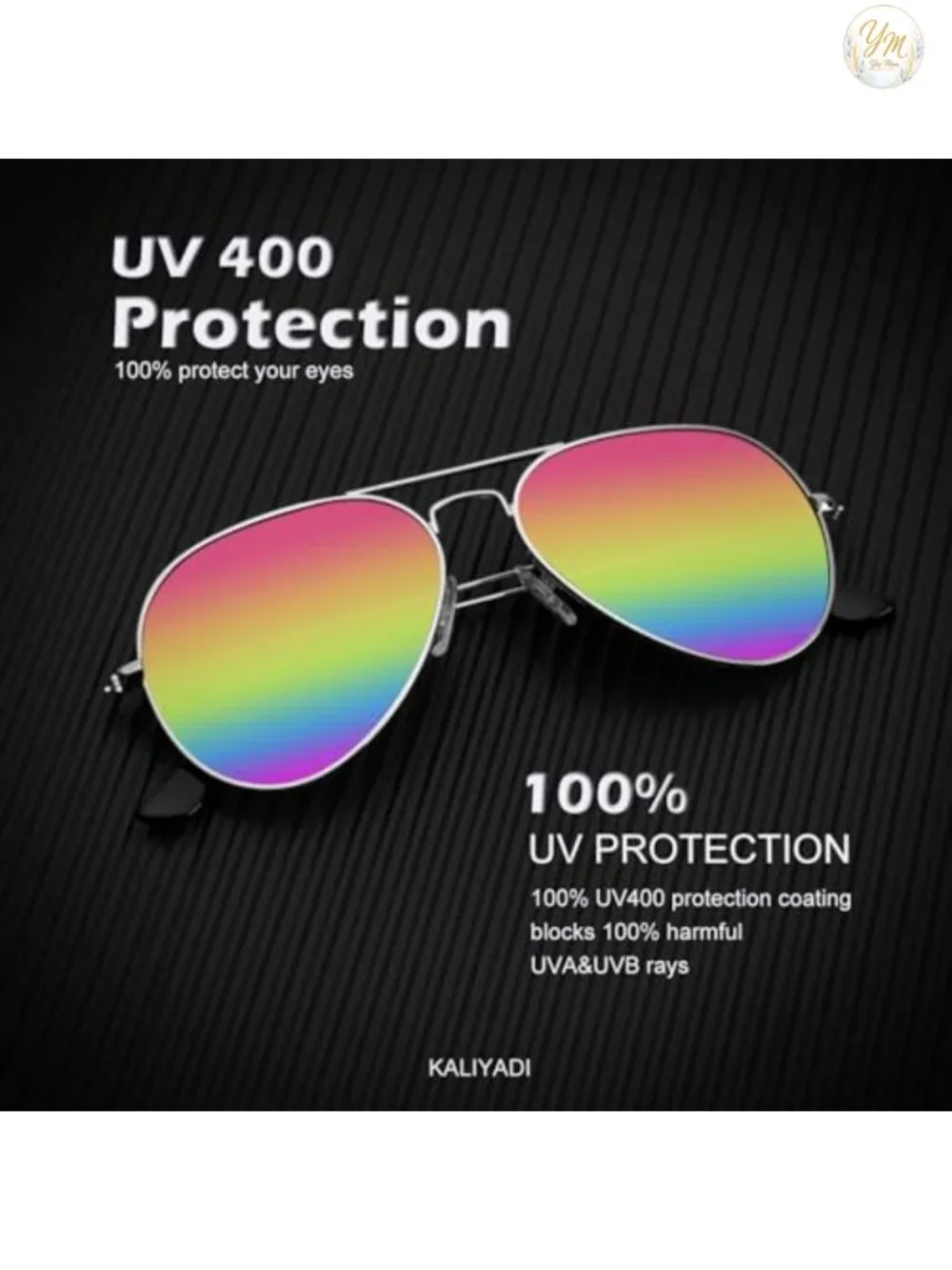 Polarized Aviator Sunglasses for Men Women UV Protection Driving
